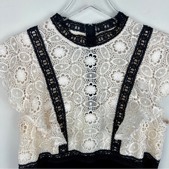 NEW Little Mistress Maternity Maxi Lace size 8 - Picture 3 of 11